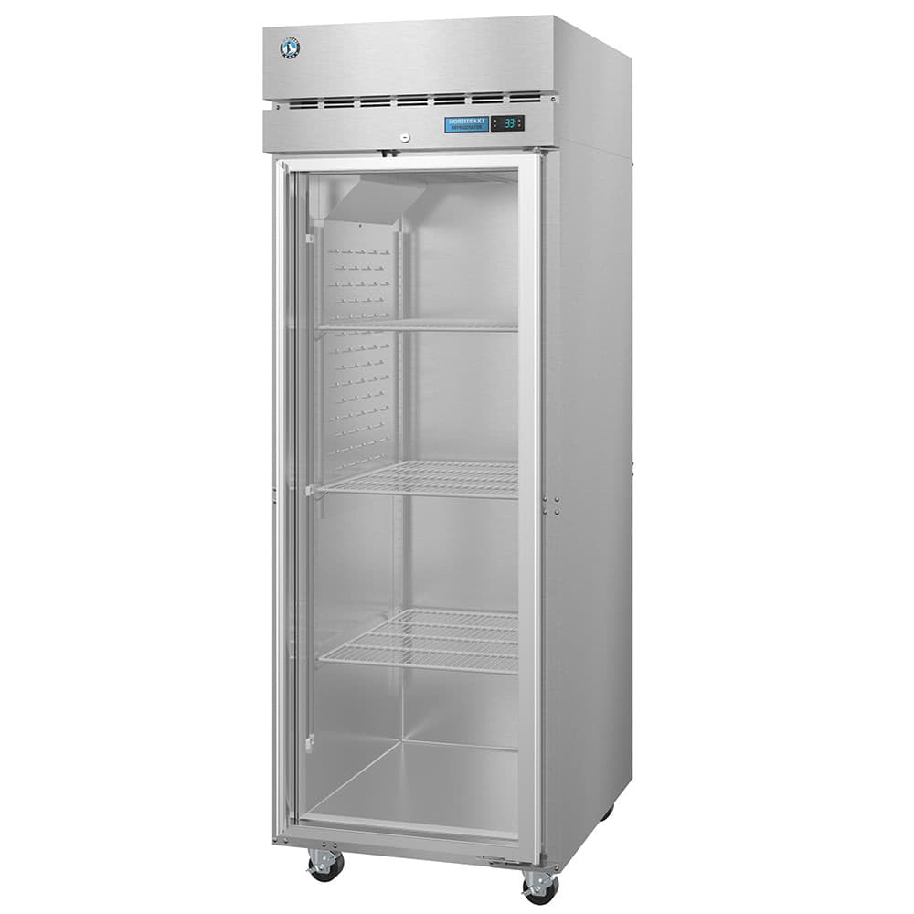 Hoshizaki R1A-FG Steelheart 27 1/2" One Section Reach In Refrigerator, (1) Right Hinge Glass Door, 115v
