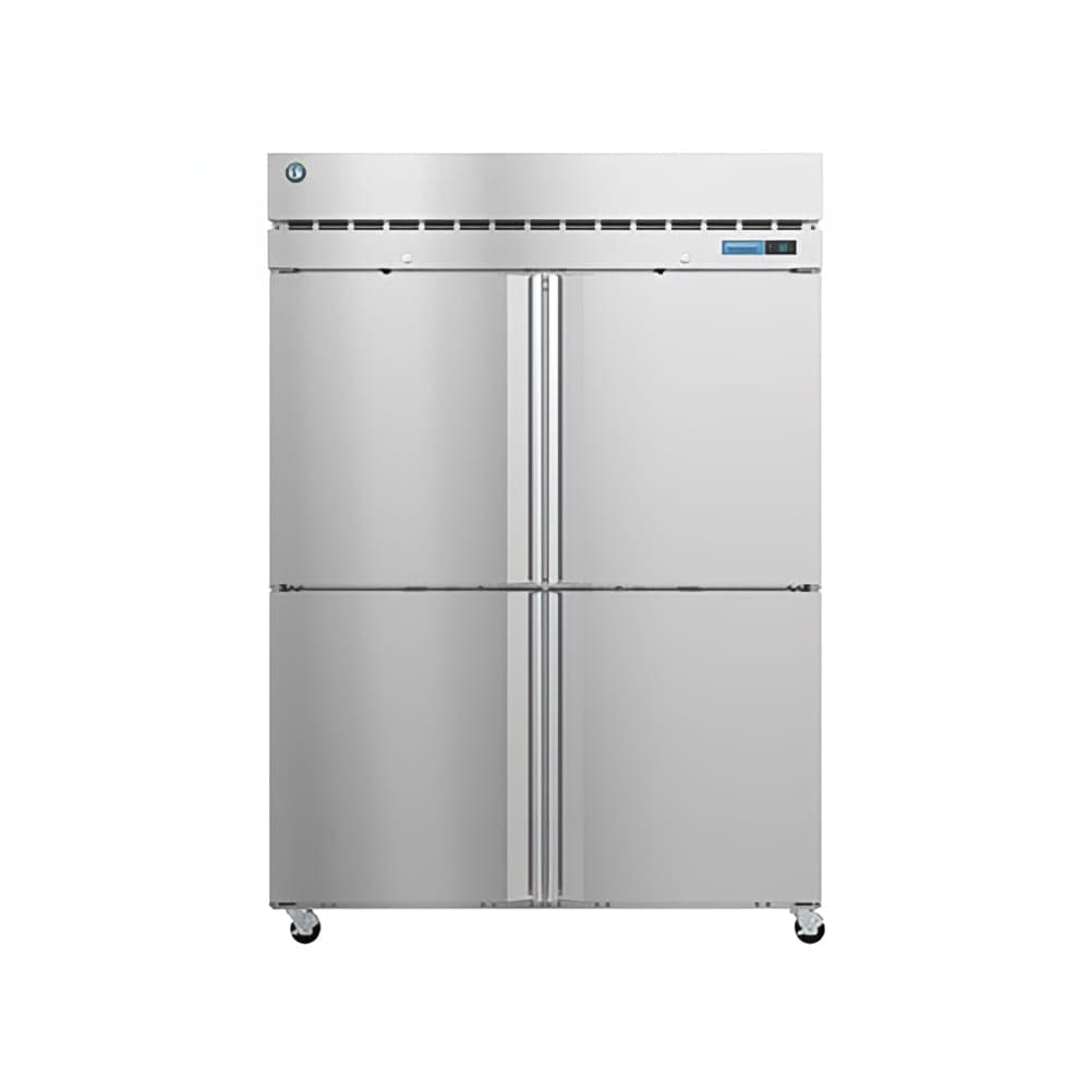 Hoshizaki R2A-HS Steelheart 55" Two Section Reach In Refrigerator, (4) Left/Right Hinge Solid Doors, 115v