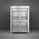 Hoshizaki R2A-HG Steelheart 55" Two Section Reach In Refrigerator, (4) Left/Right Hinge Glass Doors, 115v thumbnail 2