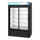 Hoshizaki RM-45-SD-HC-BLK 51" RM Series Two Section Glass Door Merchandiser - (2) Sliding Doors, Black, 115v thumbnail 2