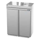 Hoshizaki RN2A-FS Steelheart 68" Two Section Roll In Refrigerator - (2) Left/Right Hinge Solid Doors, 115v thumbnail 2