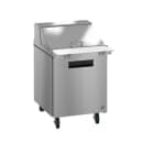 Hoshizaki SR27B-12M 27" Steelheart Mega Top Sandwich/Salad Prep Table w/ Refrigerated Base, 115v thumbnail 3