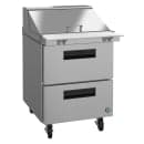 Hoshizaki SR27B-12MD2 27" Steelheart Mega Top Sandwich/Salad Prep Table w/ Refrigerated Base, 115v thumbnail 3