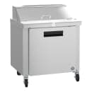 Hoshizaki SR36B-10 36" Steelheart Sandwich/Salad Prep Table w/ Refrigerated Base, 115v thumbnail 3