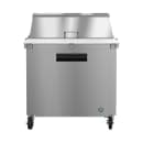 Hoshizaki SR36B-15M 36" Steelheart Mega Top Sandwich/Salad Prep Table w/ Refrigerated Base, 115v thumbnail 2