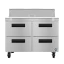 Hoshizaki SR48B-12D4 48" Steelheart Sandwich/Salad Prep Table w/ Refrigerated Base, 115v thumbnail 2