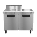 Hoshizaki SR48B-12M 48" Steelheart Mega Top Sandwich/Salad Prep Table w/ Refrigerated Base, 115v thumbnail 2