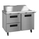 Hoshizaki SR48B-18MD2 48" Steelheart Mega Top Sandwich/Salad Prep Table w/ Refrigerated Base, 115v thumbnail 3