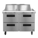 Hoshizaki SR48B-18MD4 48" Steelheart Mega Top Sandwich/Salad Prep Table w/ Refrigerated Base, 115v thumbnail 2