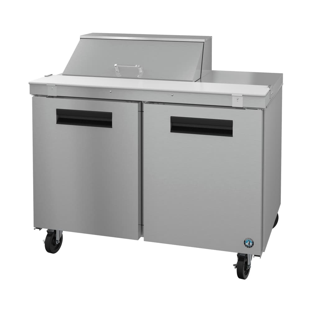 Hoshizaki SR48B-8 48" Steelheart Sandwich/Salad Prep Table w/ Refrigerated Base, 115v