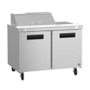 Hoshizaki SR48B-8 48" Steelheart Sandwich/Salad Prep Table w/ Refrigerated Base, 115v thumbnail 3