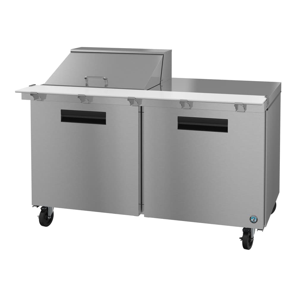 Hoshizaki SR60B-12M 60" Steelheart Mega Top Sandwich/Salad Prep Table w/ Refrigerated Base, 115v