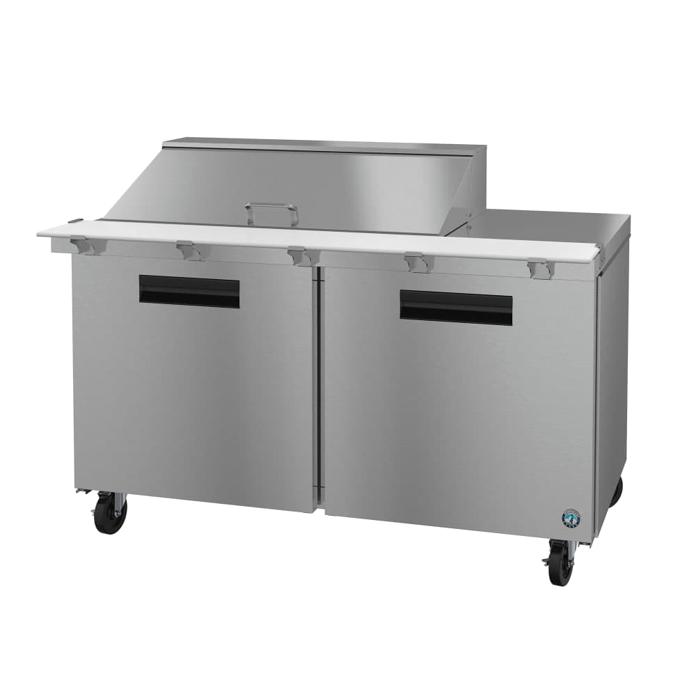 Hoshizaki SR60B-18M 60" Steelheart Mega Top Sandwich/Salad Prep Table w/ Refrigerated Base, 115v