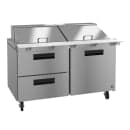 Hoshizaki SR60B-24MD2 60" Steelheart Mega Top Sandwich/Salad Prep Table w/ Refrigerated Base, 115v thumbnail 3