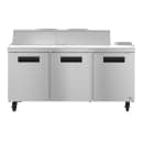 Hoshizaki SR72B-16 72" Steelheart Sandwich/Salad Prep Table w/ Refrigerated Base, 115v thumbnail 2