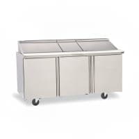 Hoshizaki SR72B-18 72" Steelheart Sandwich/Salad Prep Table w/ Refrigerated Base, 115v thumbnail 6