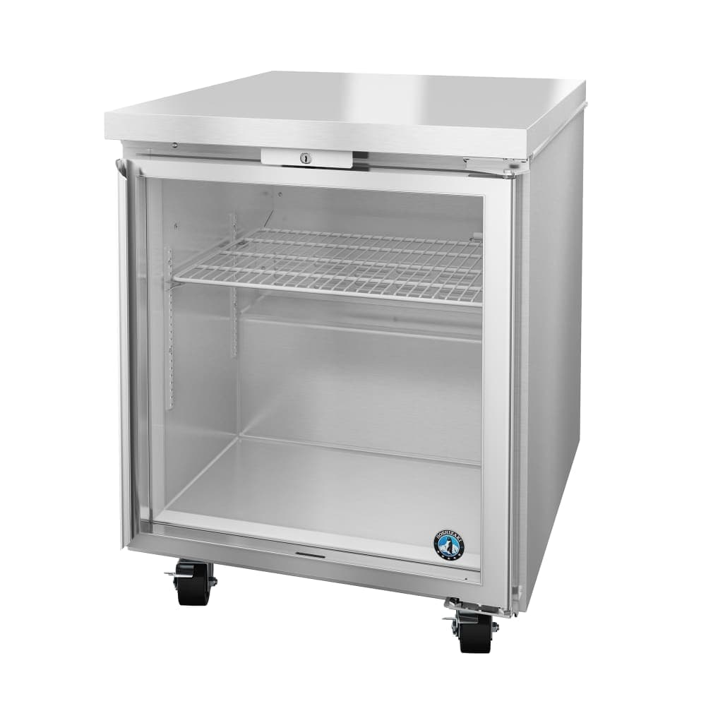 Hoshizaki UF27B-GLP01 27" W Undercounter Freezer w/ (1) Section & (1) Door, 115v
