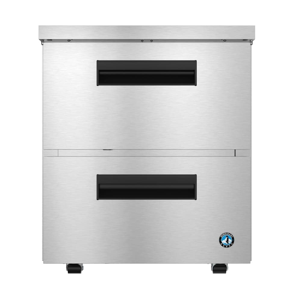 Hoshizaki UF27B-LPD2 27" Steelheart Undercounter Freezer w/ (1) Section & (2) Drawers, 115v
