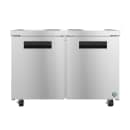 Hoshizaki UF48B 48" W Undercounter Freezer w/ (2) Sections & (2) Doors, 115v thumbnail 2