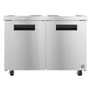 Hoshizaki UF48B-01 48" W Undercounter Freezer w/ (2) Sections & (2) Doors, 115v thumbnail 2
