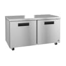 Hoshizaki UF60B 60" W Undercounter Freezer w/ (2) Sections & (2) Doors, 115v thumbnail 3