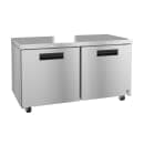 Hoshizaki UF60B-01 60" W Undercounter Freezer w/ (2) Sections & (2) Doors, 115v thumbnail 3