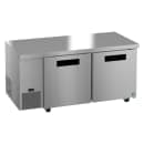 Hoshizaki ULF67B 67" Steelheart Undercounter Freezer w/ (2) Sections & (2) Doors, 115v thumbnail 3