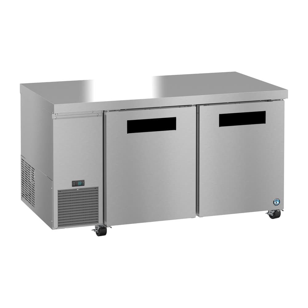 Hoshizaki ULR60B 60" Steelheart Undercounter Refrigerator w/ (2) Sections & (2) Doors, 115v