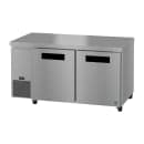 Hoshizaki ULR60B 60" Steelheart Undercounter Refrigerator w/ (2) Sections & (2) Doors, 115v thumbnail 3