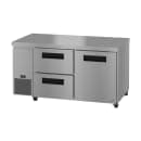 Hoshizaki ULR60B-D2 60" Steelheart Undercounter Refrigerator w/ (2) Sections, (1) Door & (2) Drawers, 115v thumbnail 3