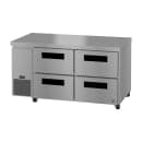 Hoshizaki ULR60B-D4 60" Steelheart Undercounter Refrigerator w/ (2) Sections & (4) Drawers, 115v thumbnail 3