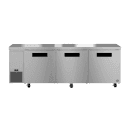 Hoshizaki ULR93B 93" Steelheart Undercounter Refrigerator w/ (3) Sections & (3) Doors, 115v thumbnail 2