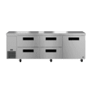 Hoshizaki ULR93B-D4 93" Steelheart Undercounter Refrigerator w/ (3) Sections, (1) Door & (4) Drawers, 115v thumbnail 2