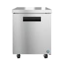 Hoshizaki UR27B Steelheart 27" W Undercounter Refrigerator w/ (1) Section & (1) Door, 115v thumbnail 3