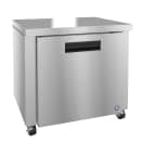 Hoshizaki UR36B-01 36" W Undercounter Refrigerator w/ (1) Section & (1) Door, 115v thumbnail 3