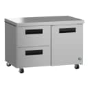 Hoshizaki UR48B-D2 48" W Undercounter Refrigerator w/ (2) Sections, (1) Door & (2) Drawers, 115v thumbnail 3