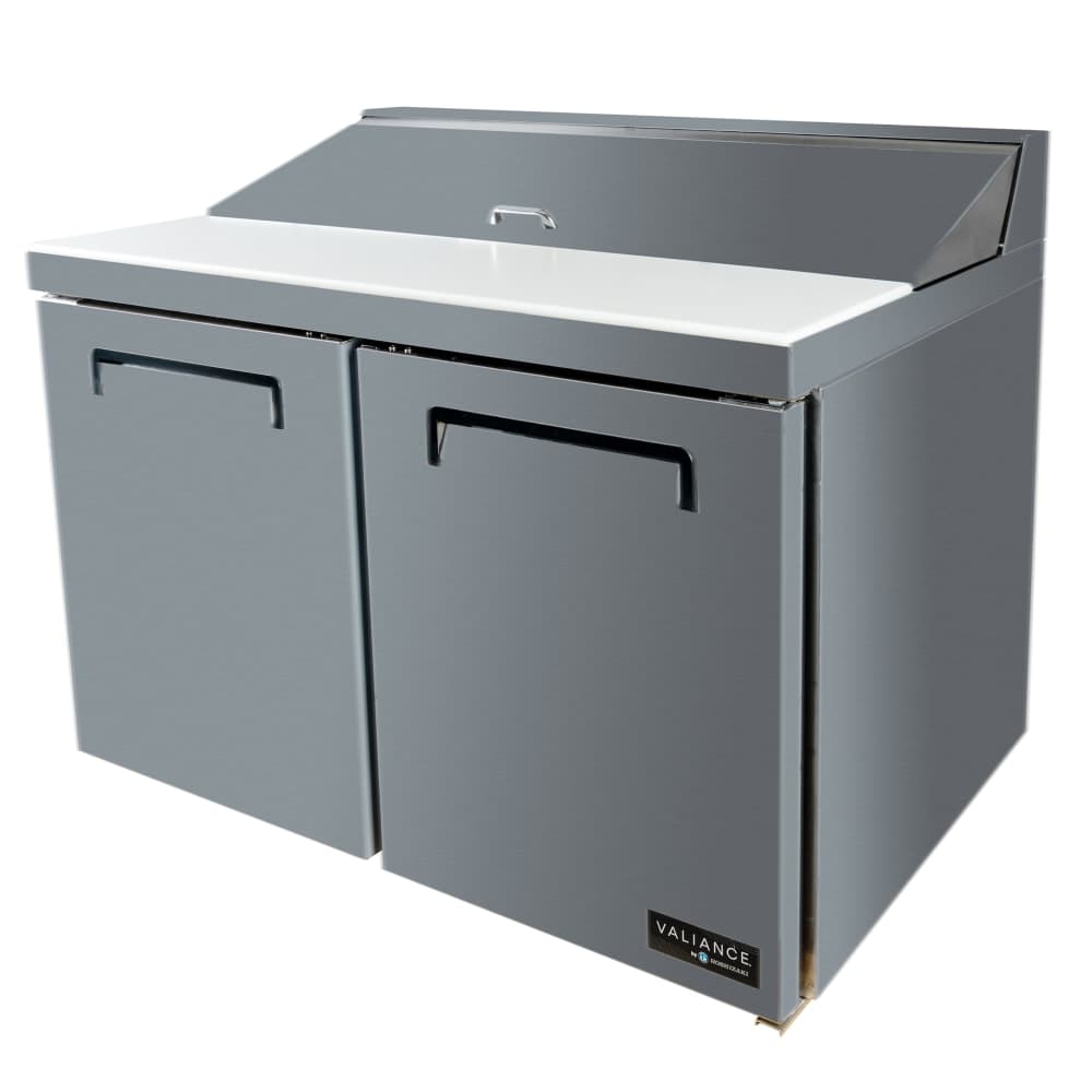 Hoshizaki VSR48A-12 47 3/4" Valiance® Sandwich/Salad Prep Table w/ Refrigerated Base, 115v
