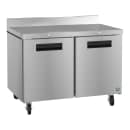 Hoshizaki WF48B-01 48" W Worktop Freezer w/ (2) Sections & (2) Doors, 115v thumbnail 3