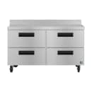 Hoshizaki WR60B-D4 60" W Worktop Refrigerator w/ (2) Sections & (4) Drawers, 115v thumbnail 2