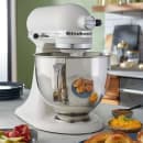 KitchenAid KSM150PSPL 10 Speed Artisan® 5 Quart Tilt-Head Stand Mixer, Porcelain White thumbnail 6