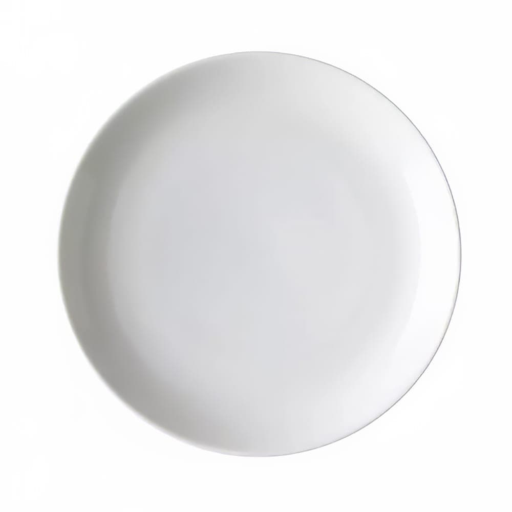 Arcoroc FH286 8 1/8" Round Candour Salad/Dessert Plate - Porcelain, White