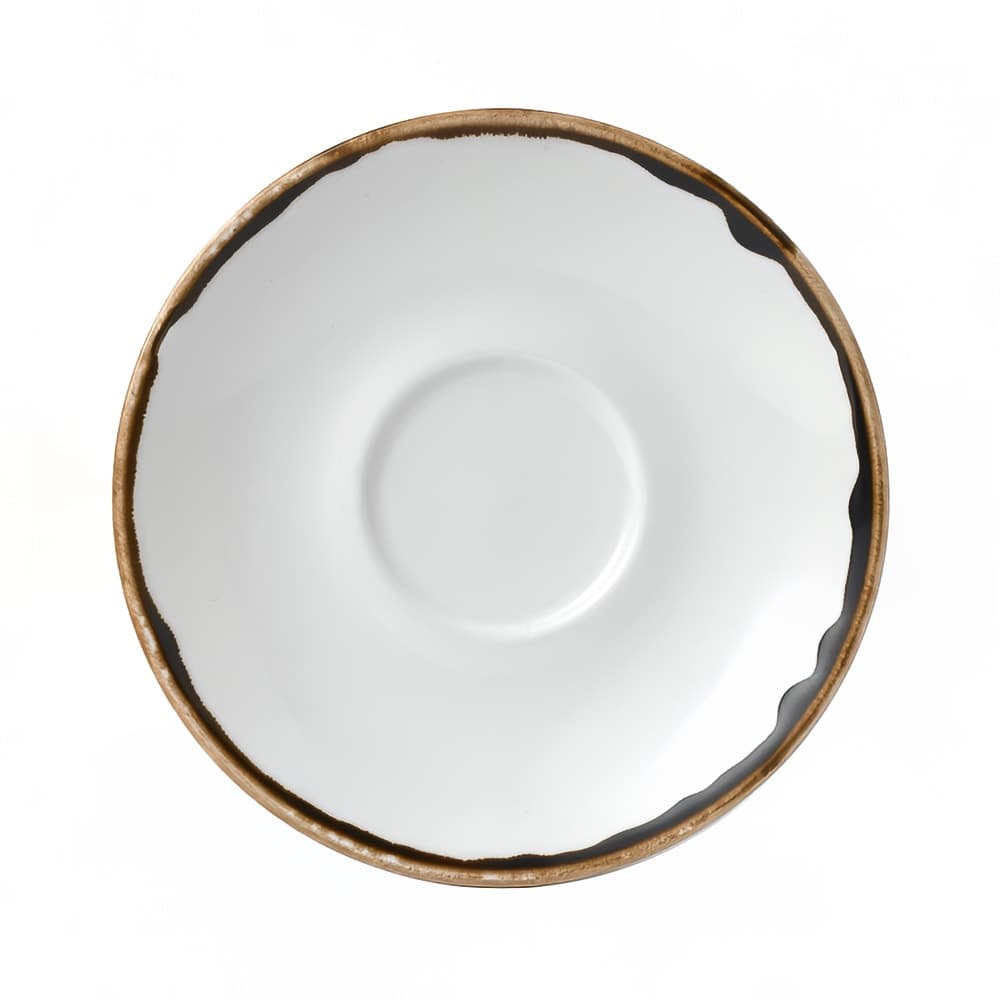 Dudson FM736 6 1/4" Round Harvest Saucer - Ceramic, Natural
