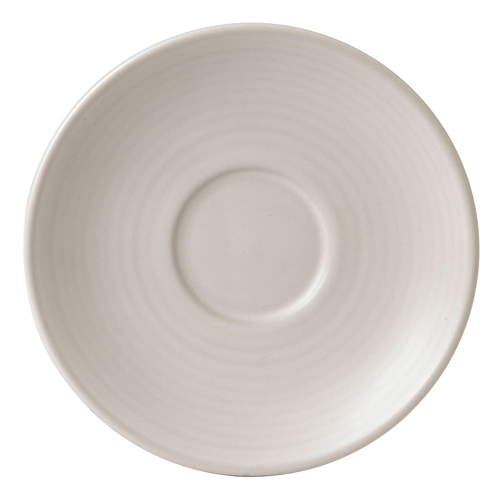 Dudson FM746 6 3/8" Round Evo Saucer - Ceramic, Pearl
