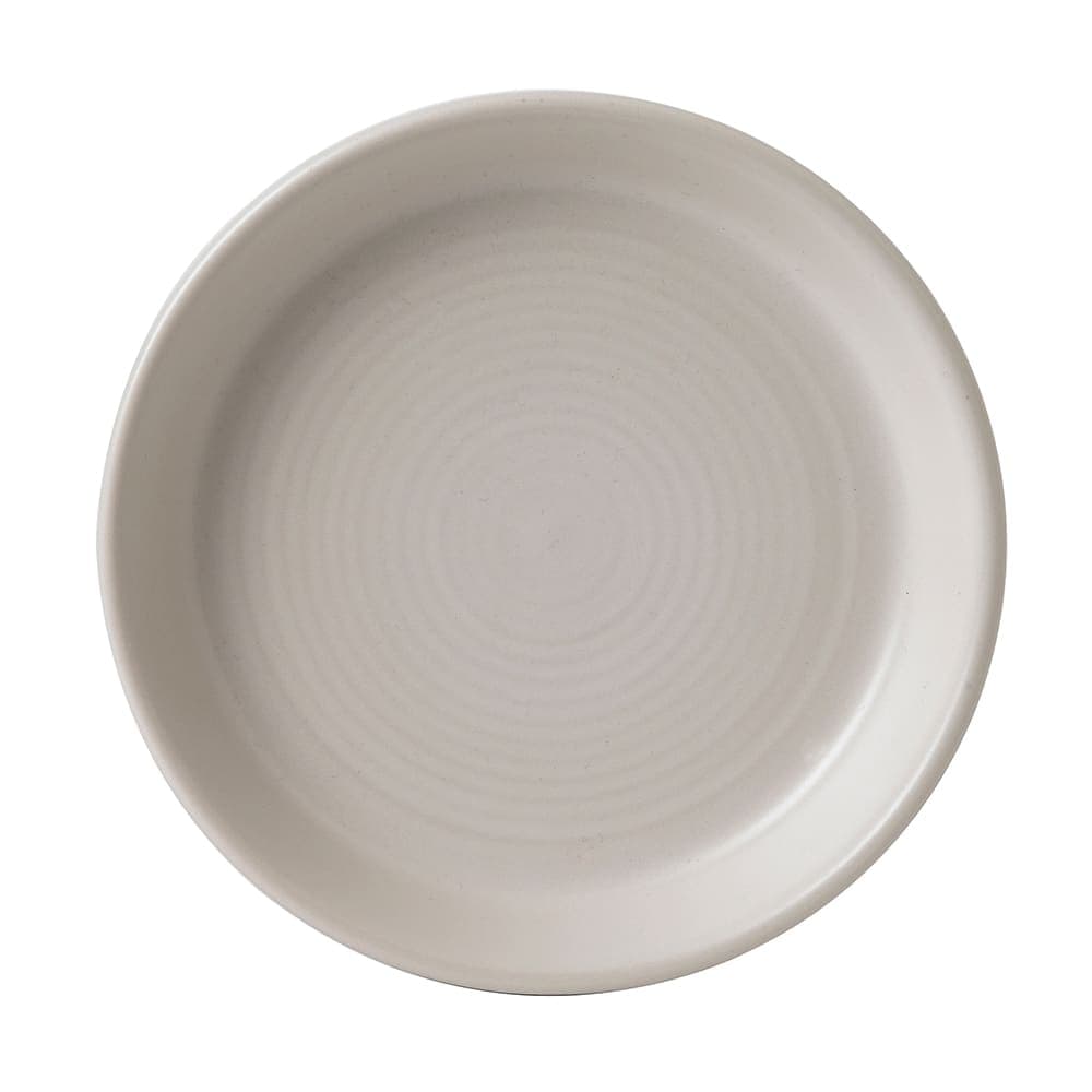 Dudson FM749 6 1/4" Round Evo Olive/Tapas Dish - Ceramic, Pearl