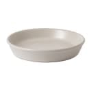 Dudson FM749 6 1/4" Round Evo Olive/Tapas Dish - Ceramic, Pearl thumbnail 2