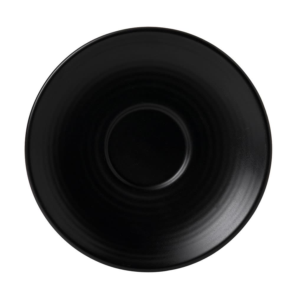 Dudson FM754 6 3/8" Round Evo Saucer - Ceramic, Jet