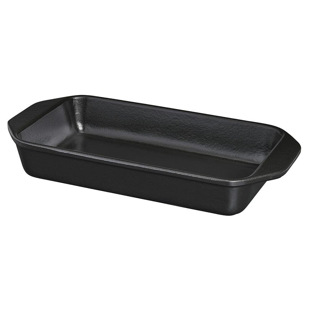 Chasseur Rectangular Cast Iron Baking Dish - 8 7/8" x 5 1/8", Black (FN435)