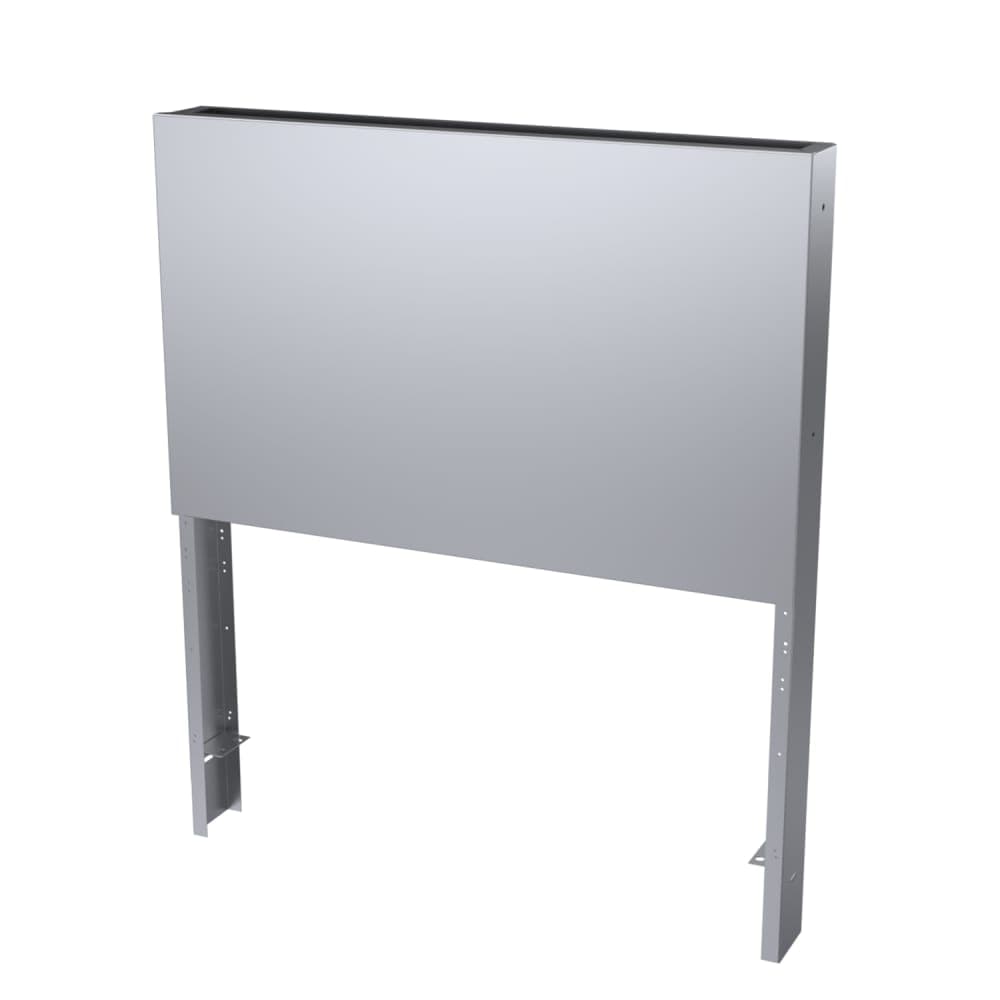 Garland CCDBR-36ABR 35 3/8" Cuisine Back Riser, Two Decks for 36" Adjustable Grate Charbroiler