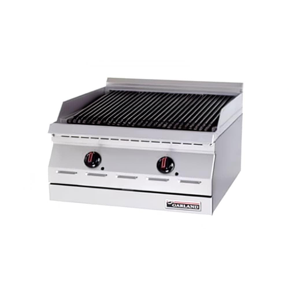 Garland GD-24RBFF 24" Countertop Charbroiler w/ High Lo Valve Control & Piezo Spark Ignition, Natural Gas