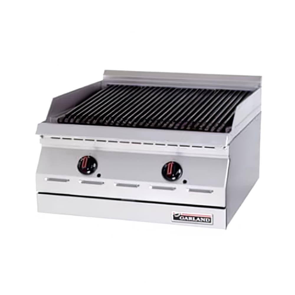 Garland GD-36RBFF 36" Countertop Charbroiler w/ High Lo Valve Control & Piezo Spark Ignition, Liquid Propane